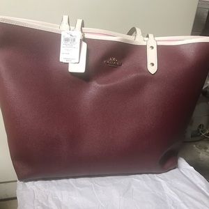 Coach reversible bag